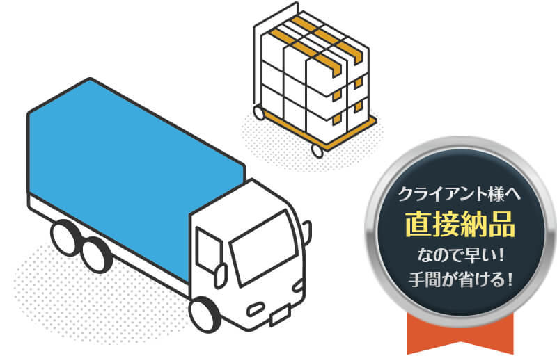 代行配送のイメージ